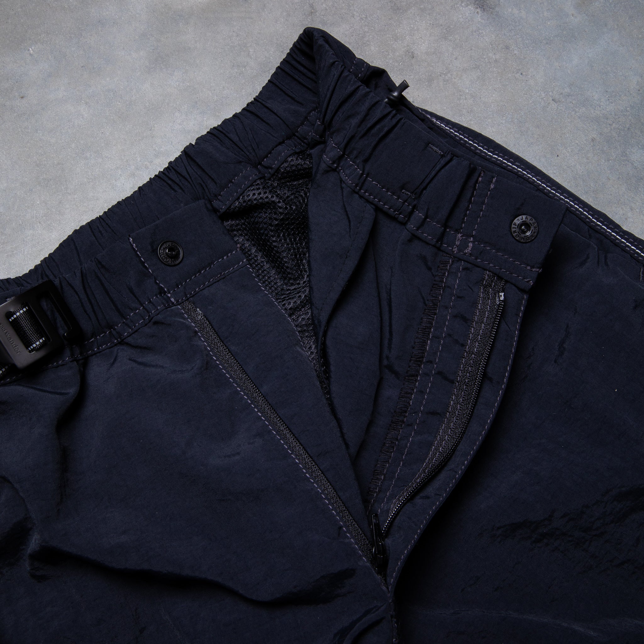 And Wander Ny Taffeta Hiker Pants Black