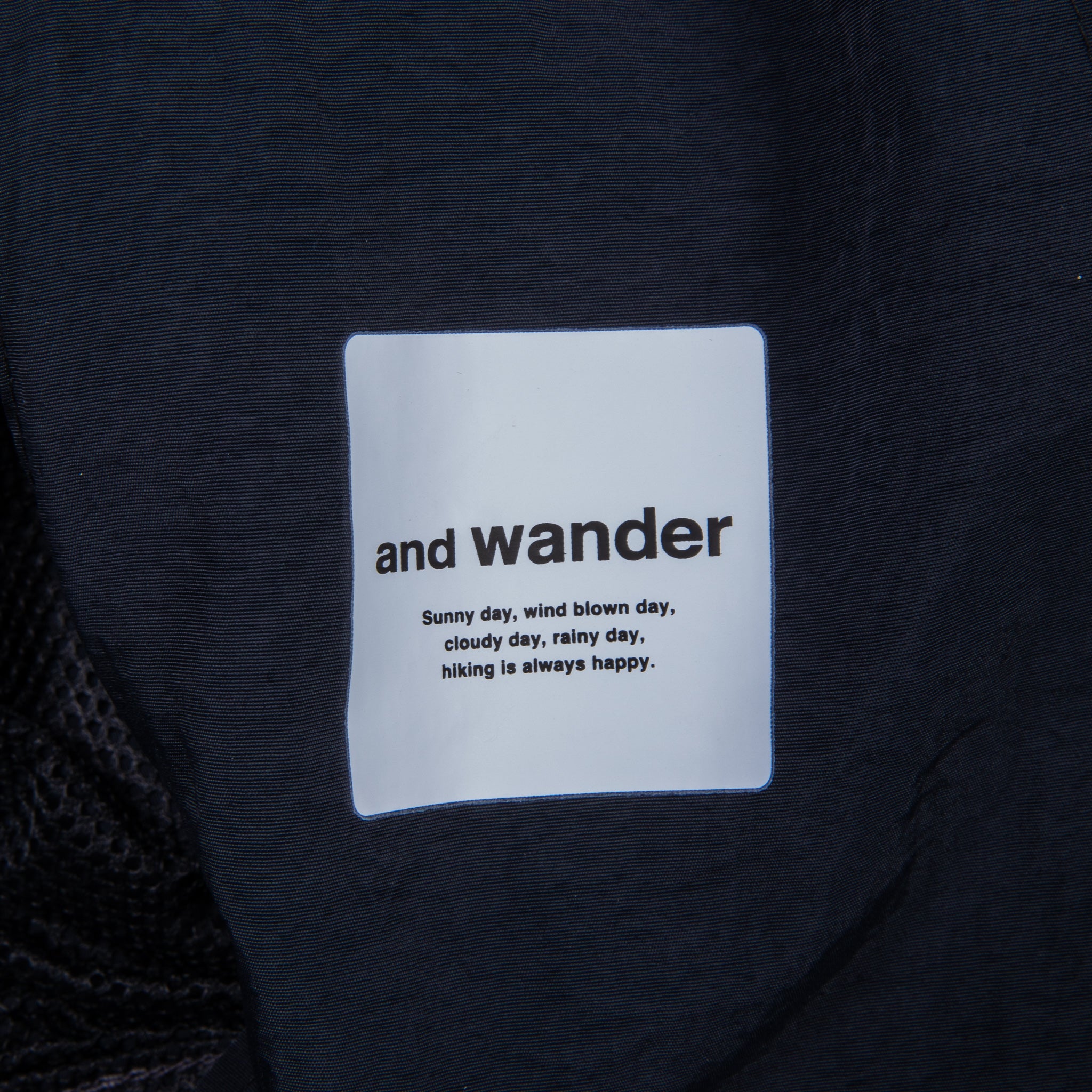 And Wander Ny Taffeta Hiker Pants Black