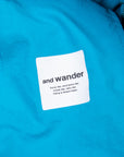 And Wander Ny Taffeta Hiker Pants Light Blue