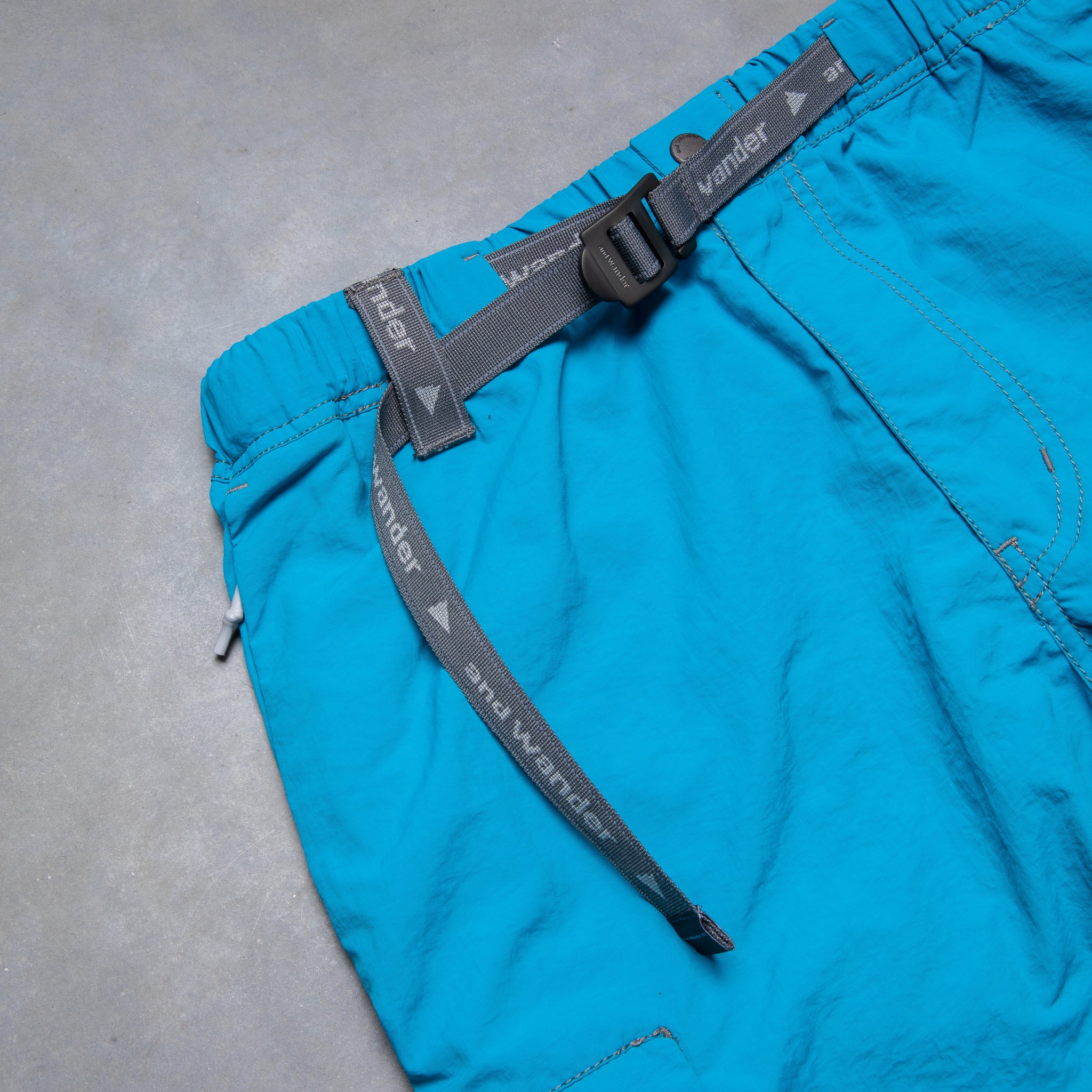 And Wander Ny Taffeta Hiker Pants Light Blue