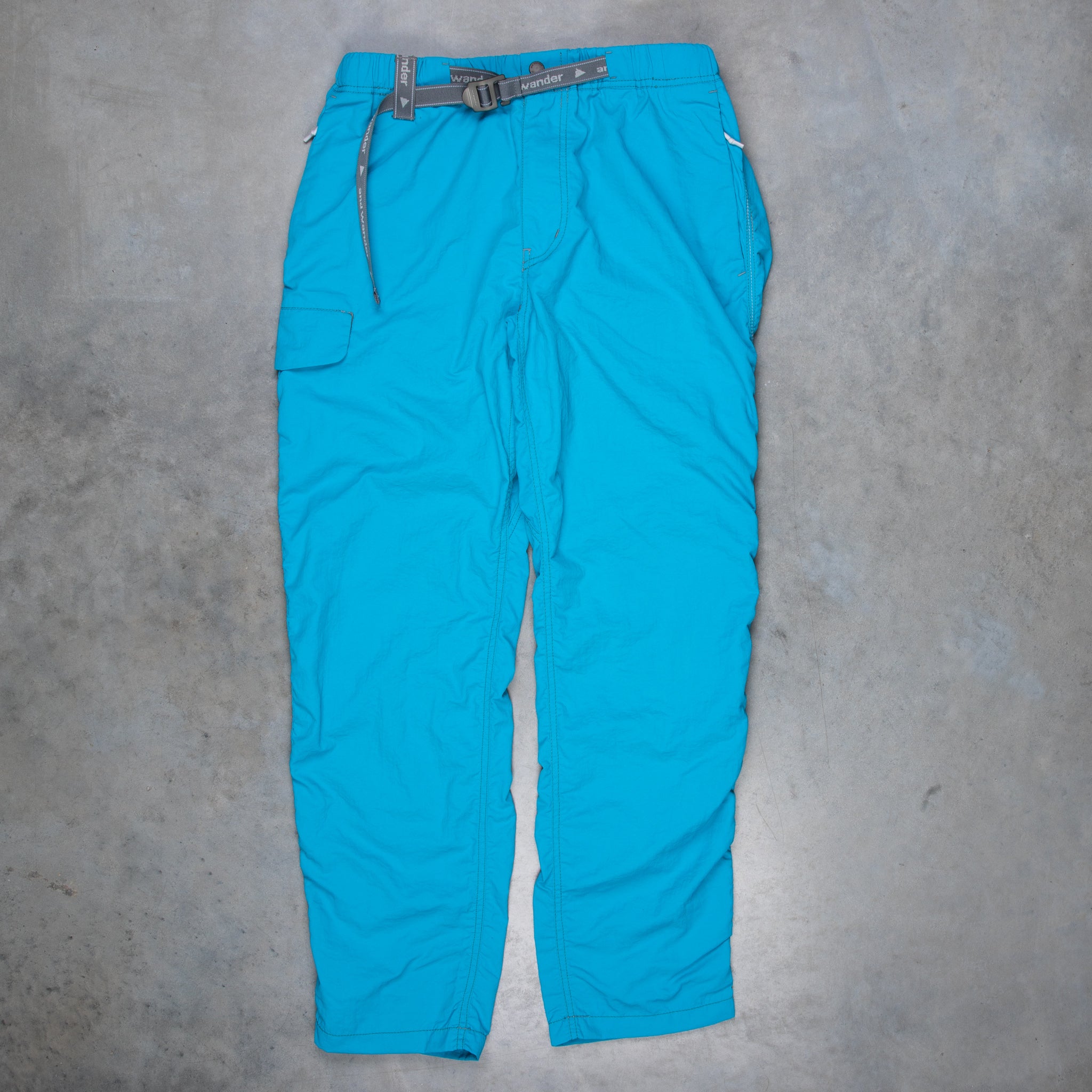 And Wander Ny Taffeta Hiker Pants Light Blue
