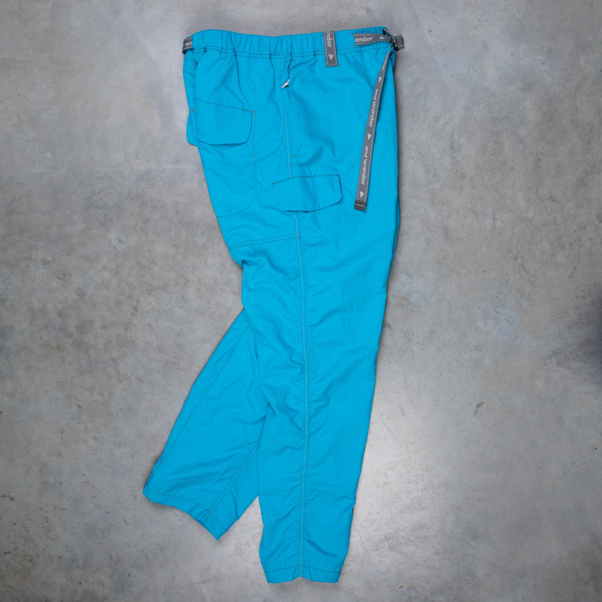 And Wander Ny Taffeta Hiker Pants Light Blue