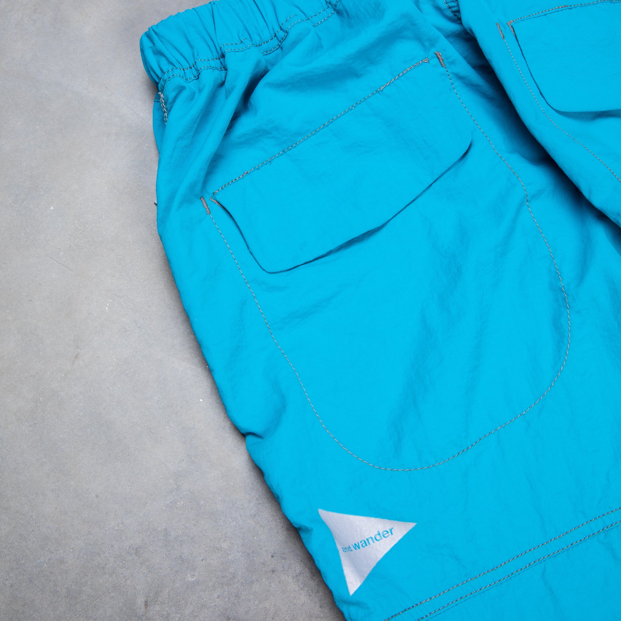 And Wander Ny Taffeta Hiker Pants Light Blue