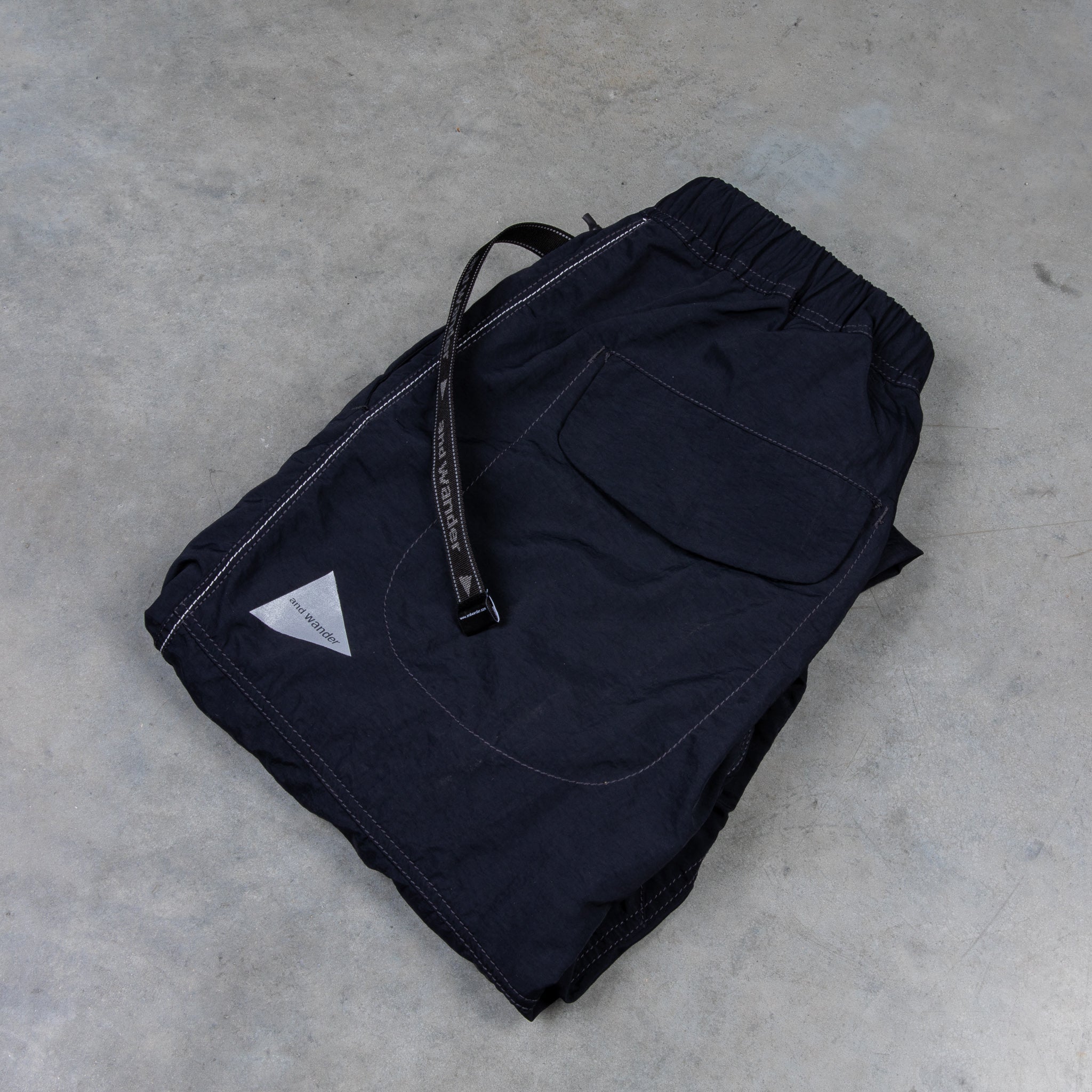 And Wander Ny Taffeta Hiker Pants Black
