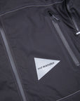 And Wander 3L UL Rain Jacket Black
