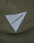 And Wander Pertex wind jacket khaki