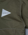 And Wander Pertex wind jacket khaki