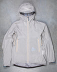 And Wander 3L UL Rain Jacket Light Gray