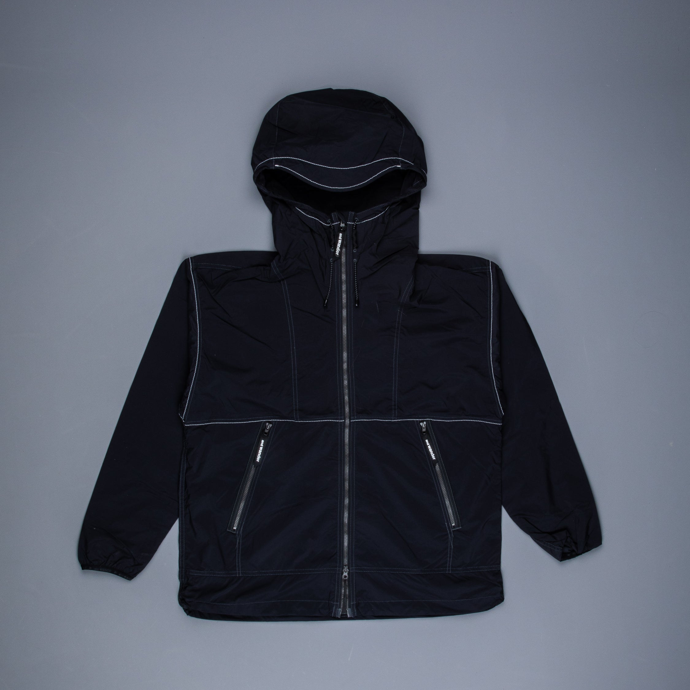 And Wander Pertex wind jacket black