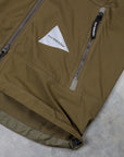 And Wander Schoeller 3XDRY Stretch Jacket Khaki