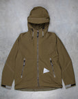 And Wander Schoeller 3XDRY Stretch Jacket Khaki