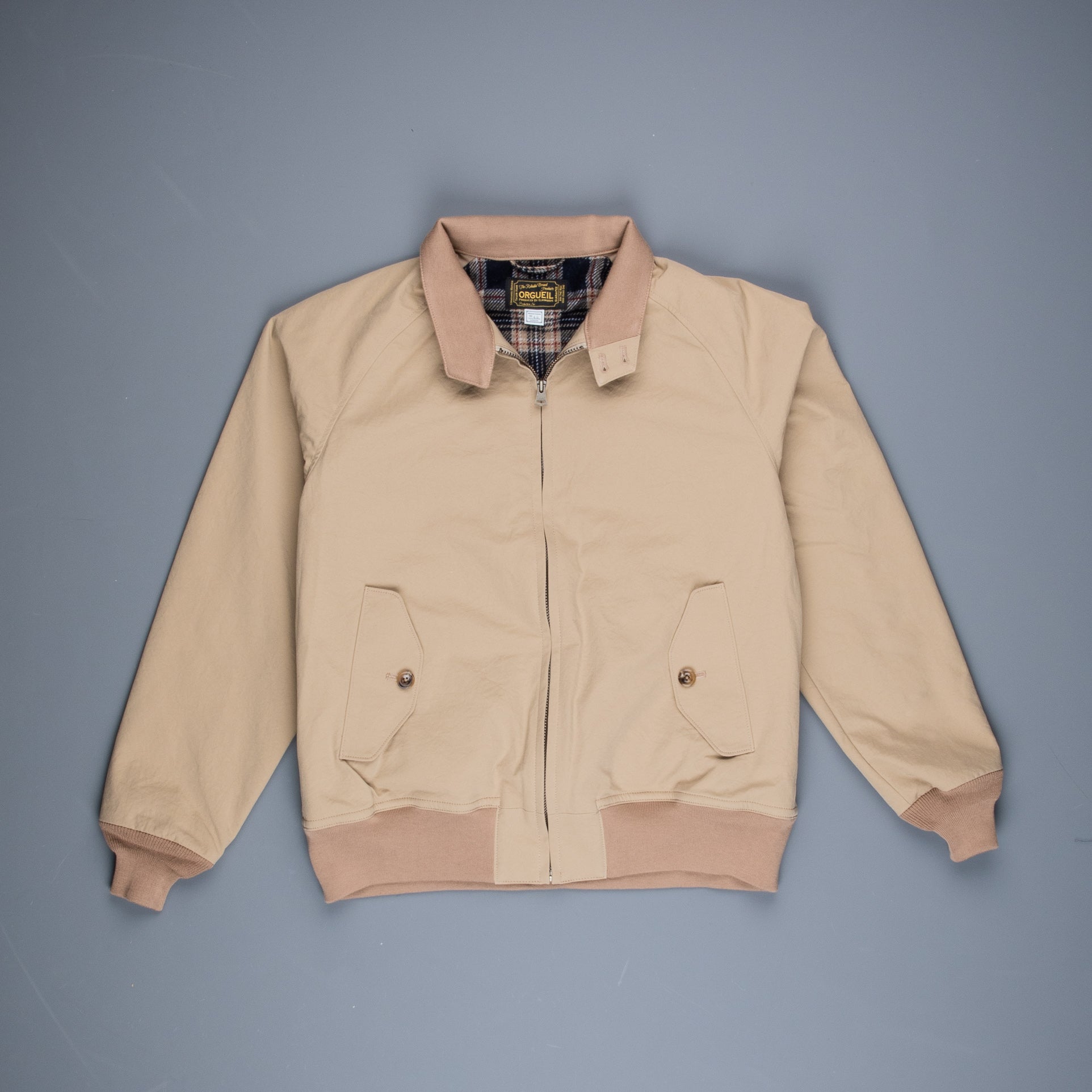 Orgueil 4162C Harrington F Jacket Gris FB exclusive Frans Boone