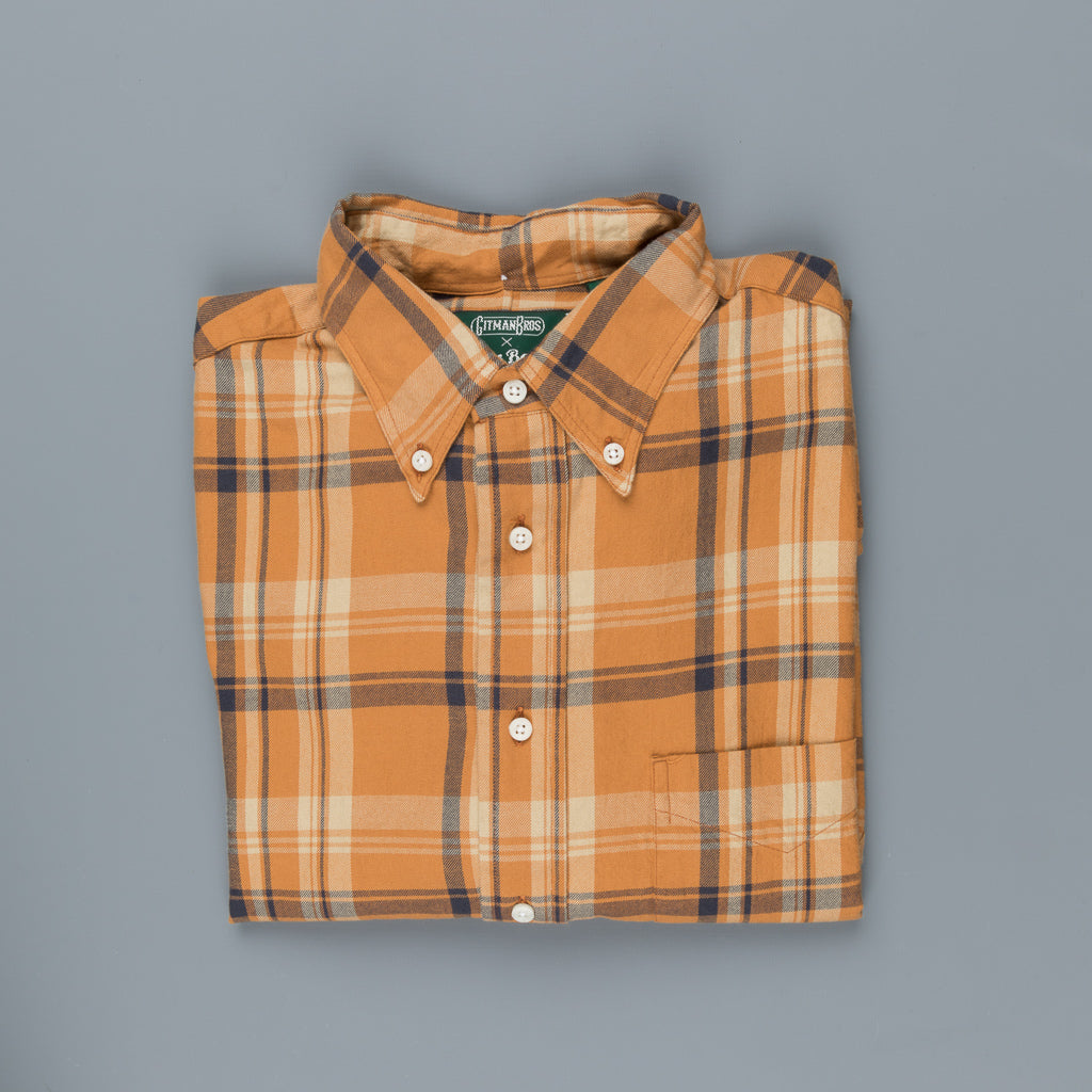 Gitman Vintage x Frans Boone Japanese woven Flannel check Gitman Vintage x Frans Boone Japanese woven Flannel check