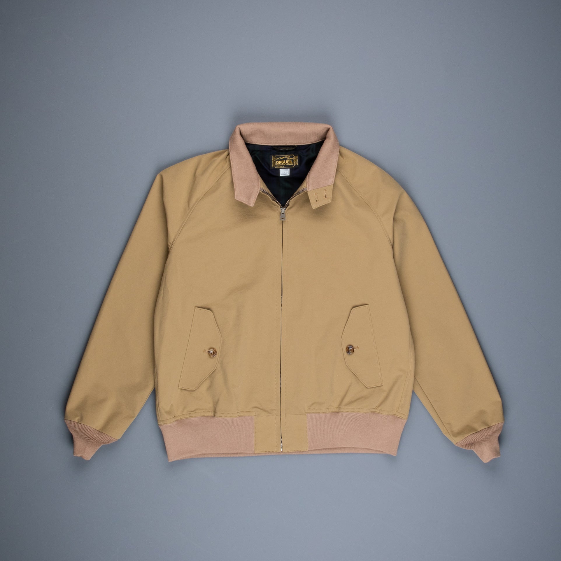 Orgueil 4162c Harrington Jacket Beige