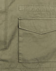 James Perse Militairy Ripstop Field Jacket Olive