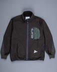And Wander light fleece jacket charcoal