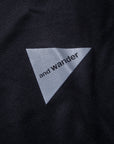 And Wander Power Dry Jersey Raglan SS T Black