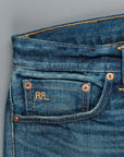 RRL Slim Narrow Grand Falls wash