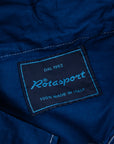 Rota Sport Washed 16-Wale Corduroy Blu Medio