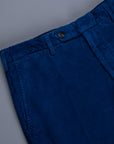 Rota Sport Washed 16-Wale Corduroy Blu Medio