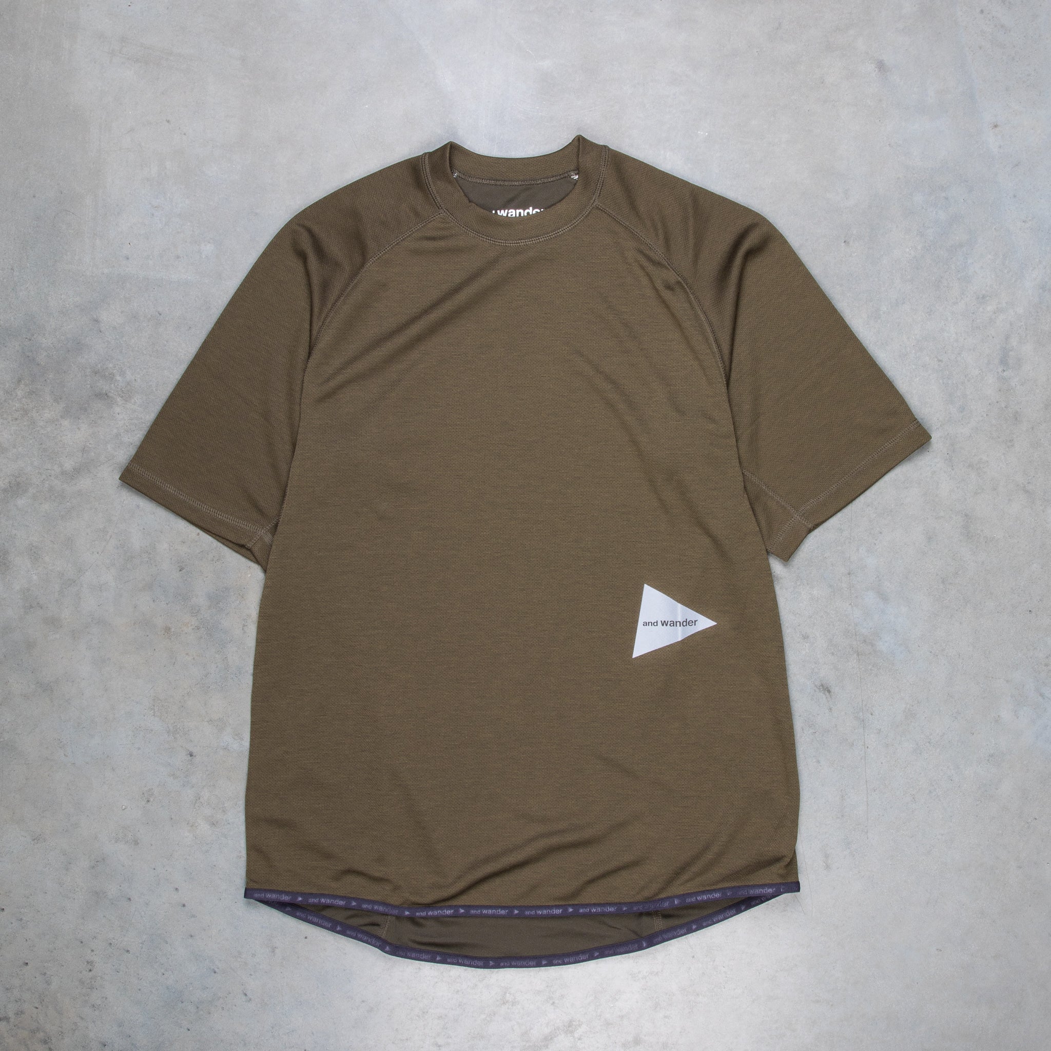 卸売 Khaki T SS Raglan Jersey Dry Power Wander And – Boone Frans トップス