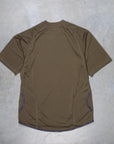 And Wander Power Dry Jersey Raglan SS T Khaki