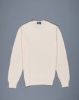 Drumohr Tabor Cashmere Crew Neck Crema