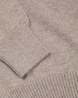 Drumohr Full Zip Cashmere Beige Sabbia