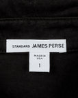 James Perse Revised polo Black