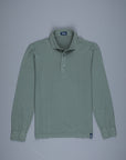 Drumohr Crepe Cotton ML Polo Verde Marcio