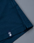 Drumohr Crepe Cotton ML Polo Blu Navy