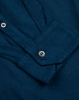 Drumohr Crepe Cotton ML Polo Blu Navy