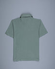 Drumohr Crepe Cotton MC Polo Verde Marcio