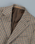 Caruso x Frans Boone x Fox Flannels Aida Jacket Lambswool Merino Gun Club - Jack