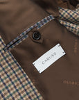 Caruso x Frans Boone x Fox Flannels Aida Jacket Lambswool Merino Gun Club - Jack
