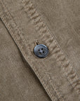 James Perse Corduroy utility shirt Old Whiskey Pigment