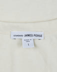 James Perse crew neck pocket tee Marshmallow