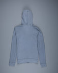 James Perse Vintage Cotton Zip Hoodie Arsenic Pigment