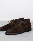 Alden x Frans Boone Chocolate Suede Unlined Chukka