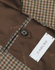 Caruso x Frans Boone x Fox Flannels Aida Jacket Super Fine Merino Gun Club - Clarck