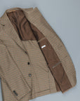 Caruso x Frans Boone x Fox Flannels Aida Jacket Super Fine Merino Gun Club - Clarck