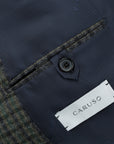 Caruso x Frans Boone x Fox Flannels Aida Jacket Lambswool Merino Gun Club - Gregory