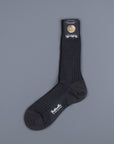 Frans Boone x Pantherella Rutherford Royal Merino Sock Dark Grey