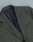 Caruso x Frans Boone x Fox Flannels Aida Jacket Lambswool Merino Gun Club - Gregory