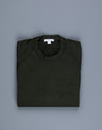 James Perse Raglan Crew Sweatshirt Darthmouth
