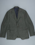 Caruso x Frans Boone x Fox Flannels Aida Jacket Lambswool Merino Gun Club - Gregory