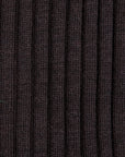 Frans Boone x Pantherella Laburnum Merino Wool Ankle High Socks Chocolat
