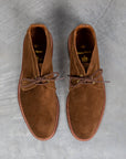 Alden x Frans Boone Snuff Suede Unlined Chukka