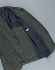 Caruso x Frans Boone x Fox Flannels Aida Jacket Lambswool Merino Gun Club - Gregory
