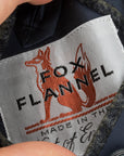 Caruso x Frans Boone x Fox Flannels Aida Jacket Lambswool Merino Gun Club - Gregory